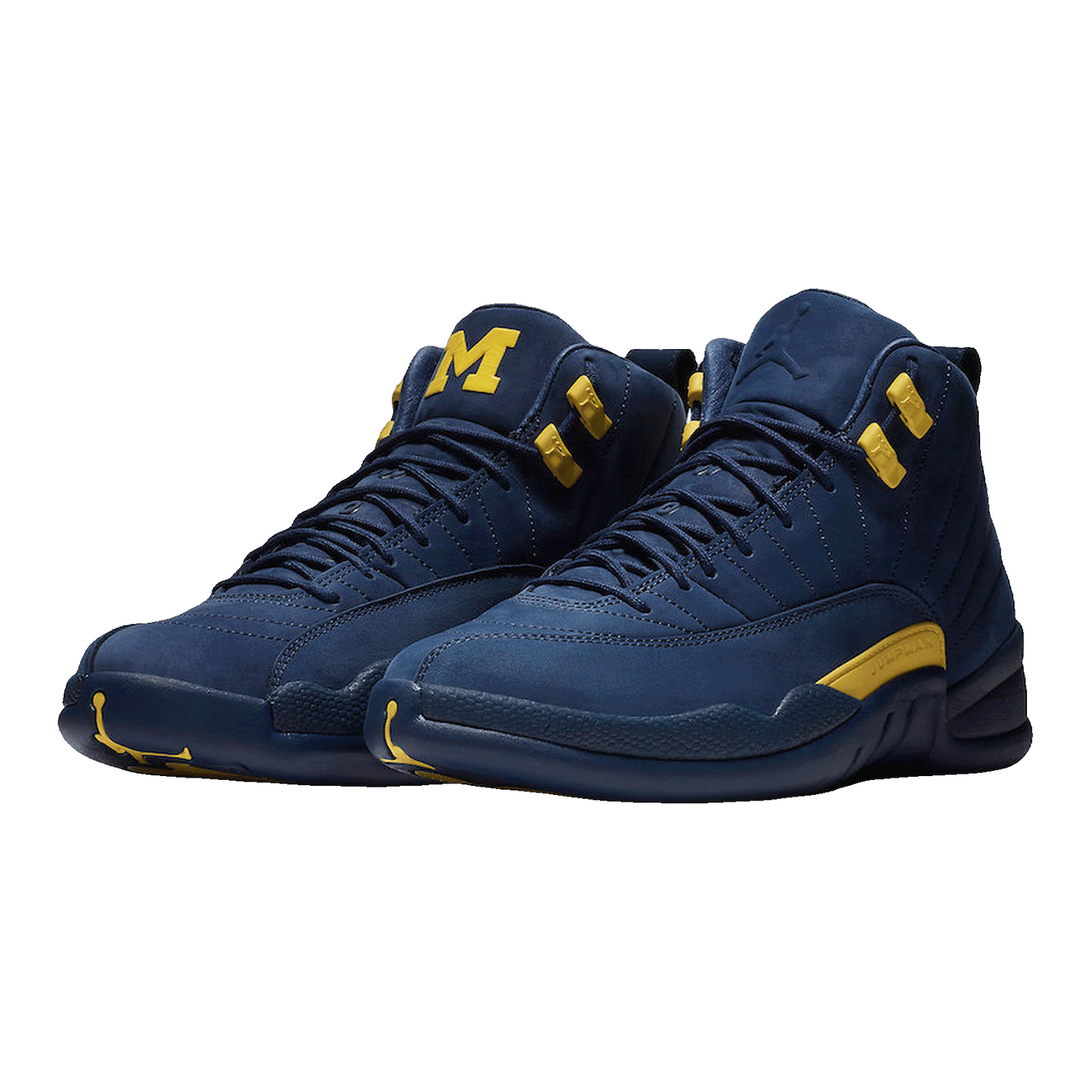 Nike Air Jordan 12 Retro Michigan Side BQ3180-407