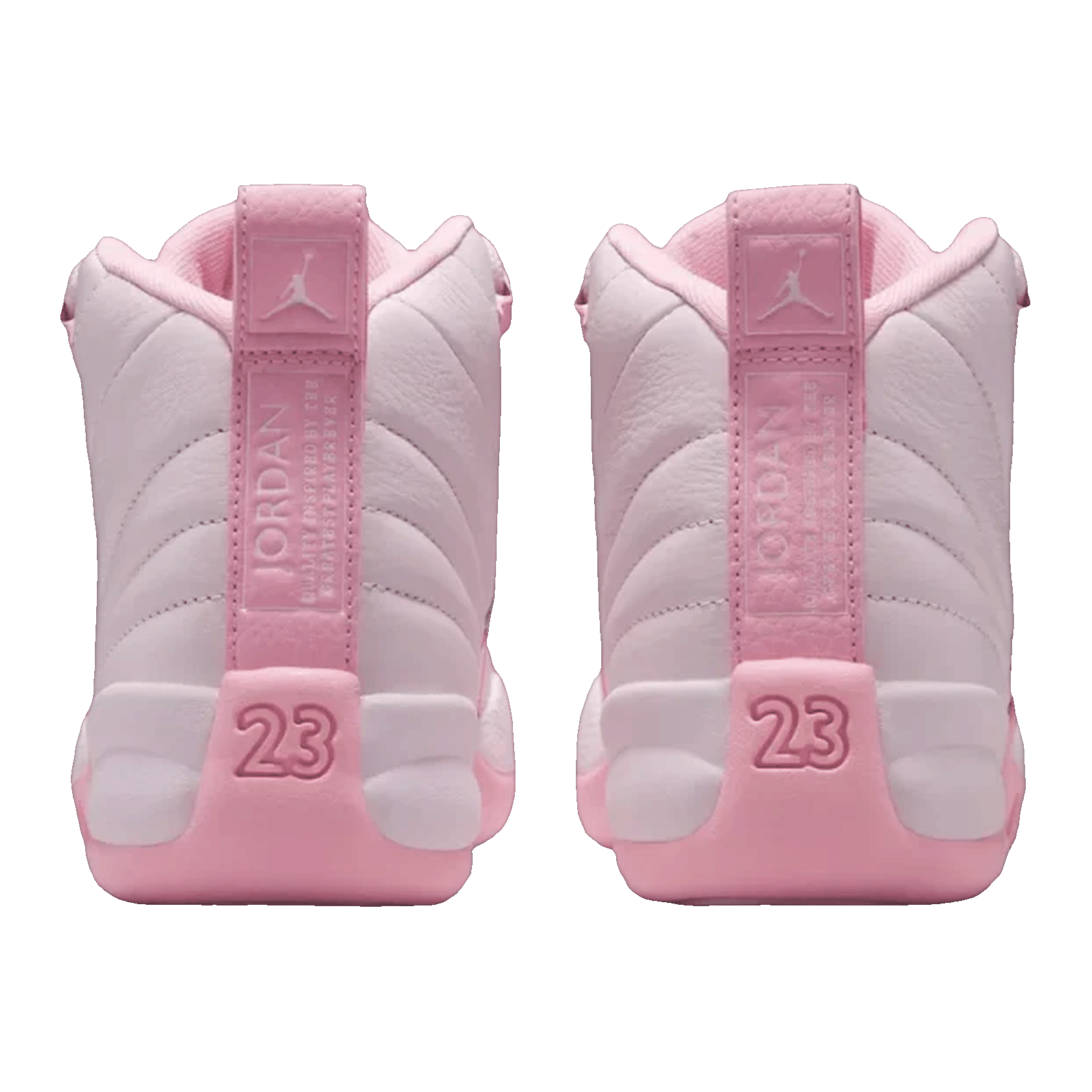 Nike Air Jordan 12 Retro Pearl Pink (GS) Back 510815-600
