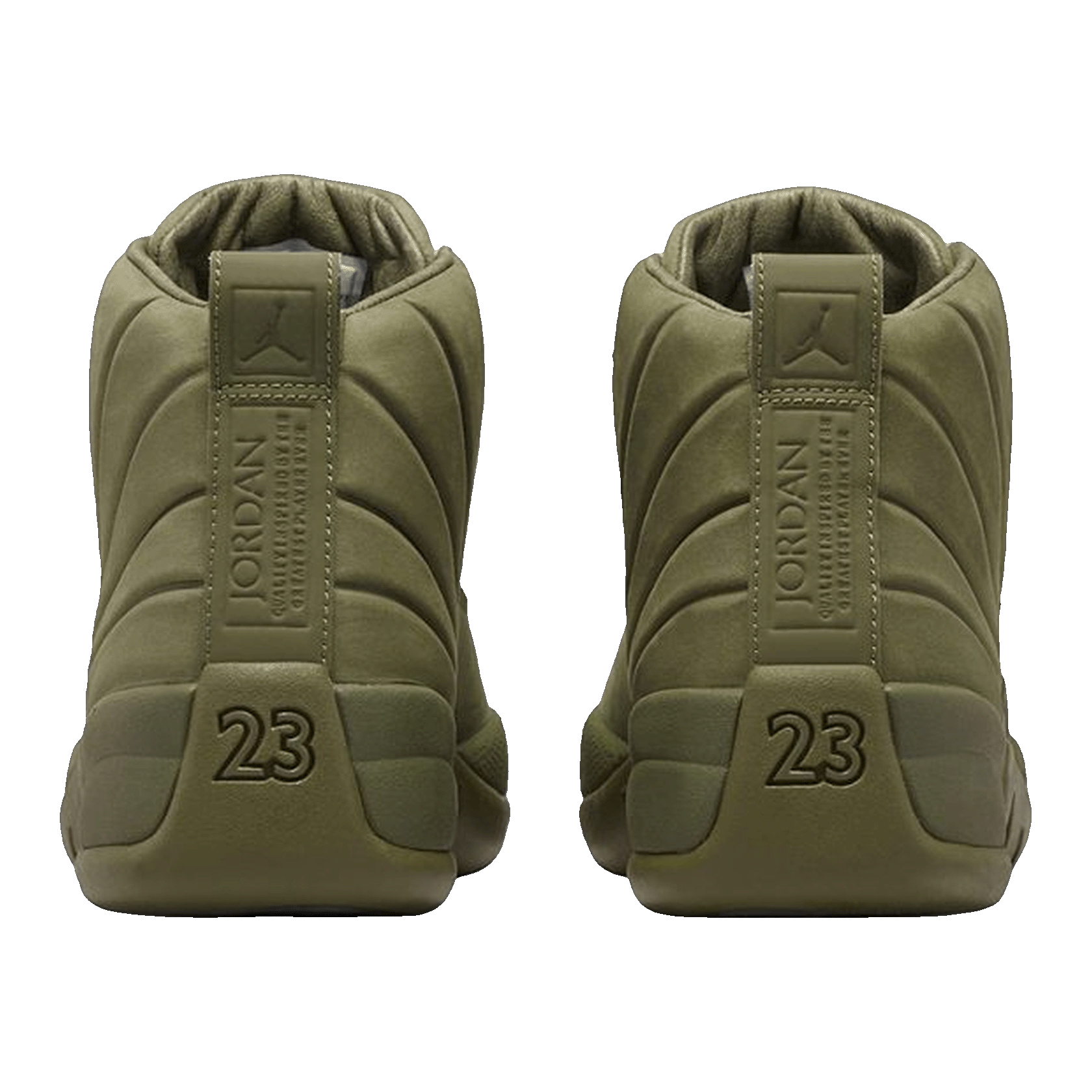 Nike Air Jordan 12 Retro PSNY Olive Back AA1233-200