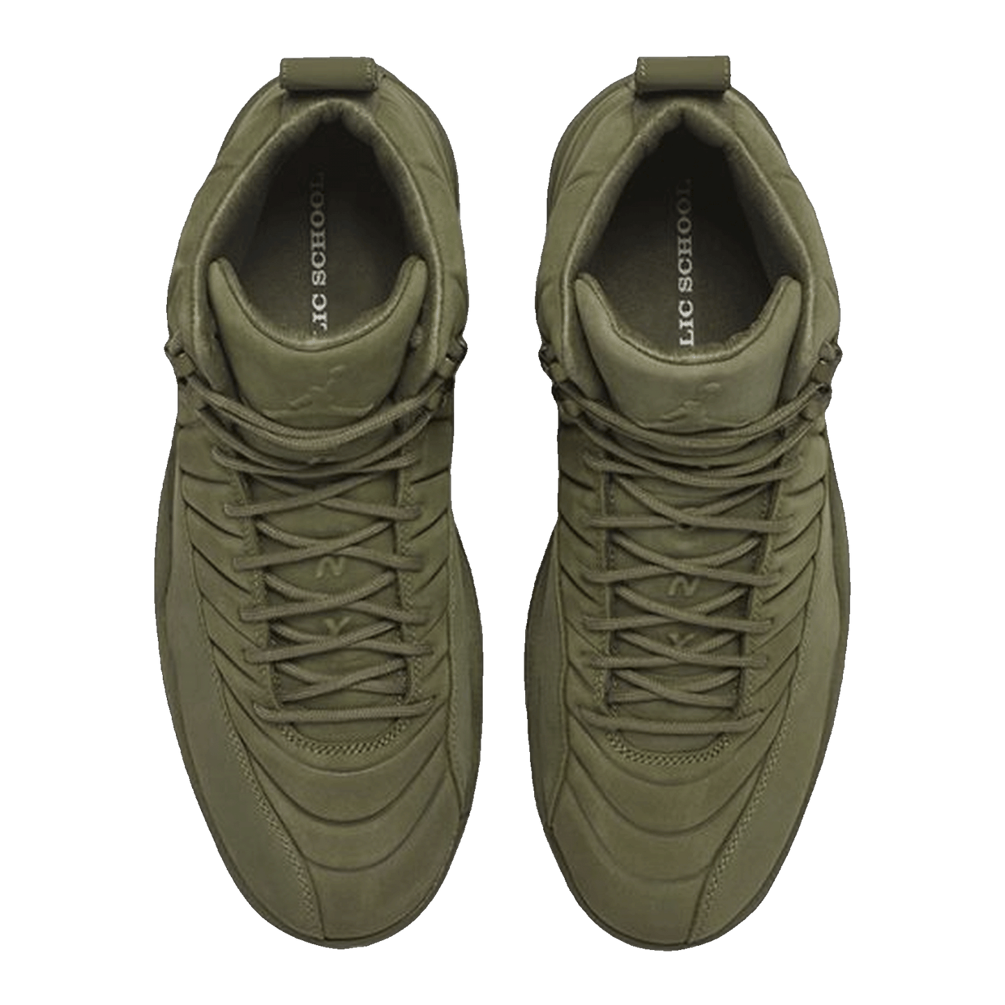 Nike Air Jordan 12 Retro PSNY Olive Oben AA1233-200