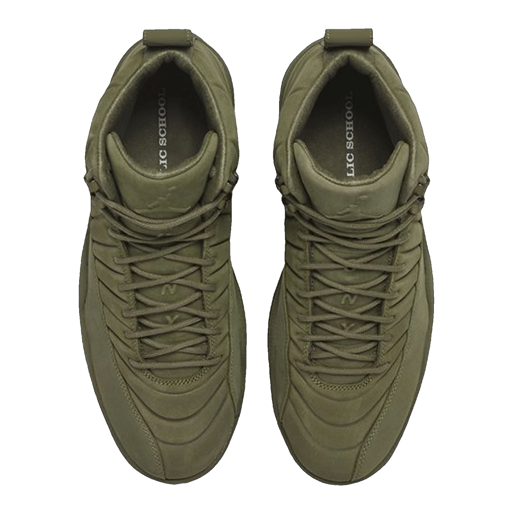 Nike Air Jordan 12 Retro PSNY Olive Oben AA1233-200