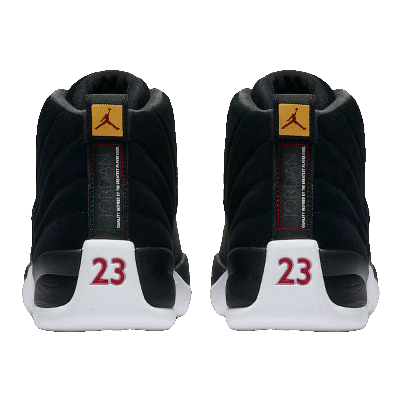 Nike Air Jordan 12 Retro Reverse Taxi (GS) Back 153265-017