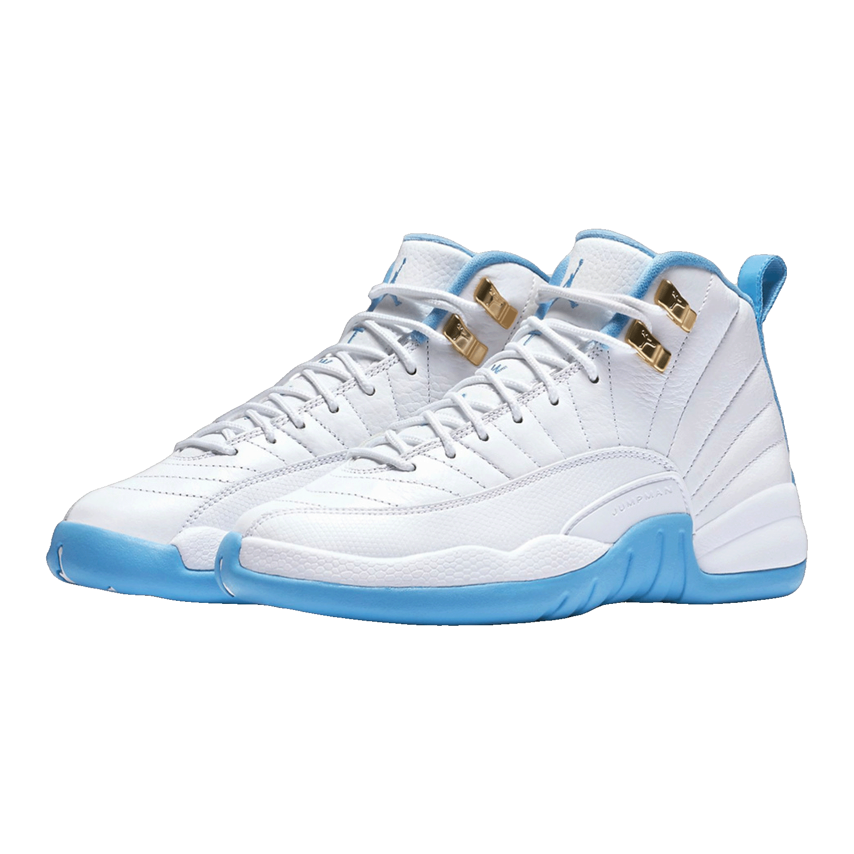 Nike Air Jordan 12 Retro University Blue (2016) (GS) Side 510815-127