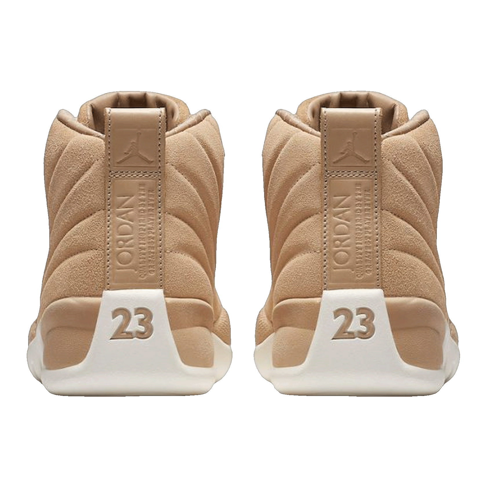Nike Air Jordan 12 Retro Vachetta Tan (W) Back AO6068-203