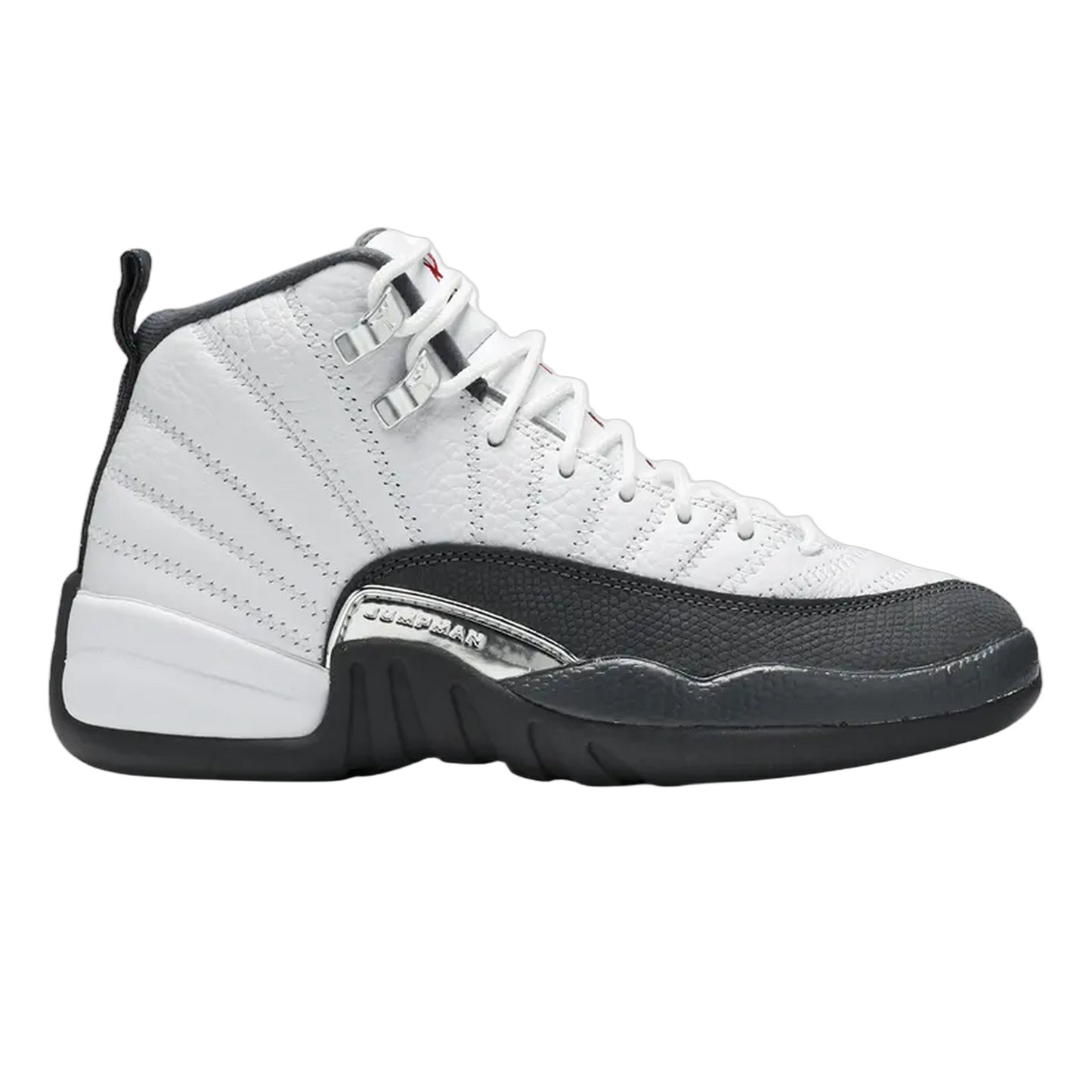 Nike Air Jordan 12 Retro White Dark Grey (GS) 153265-160