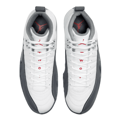 Nike Air Jordan 12 Retro White Dark Grey Oben