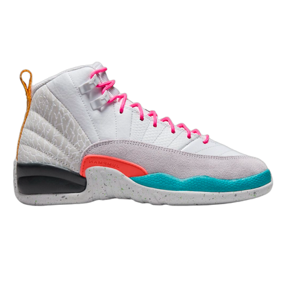 Nike Air Jordan 12 Retro White Vapor Green (GS) 153265-130