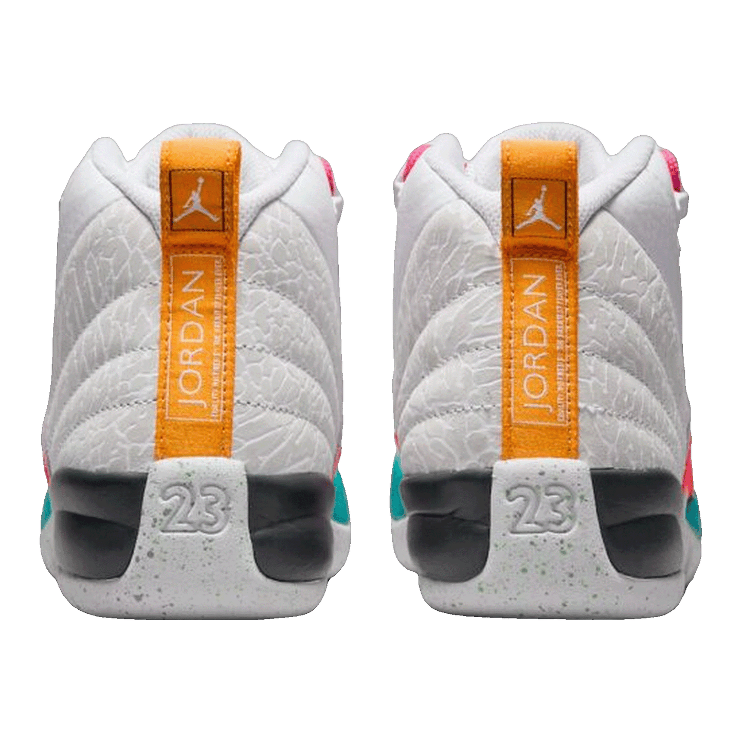 Nike Air Jordan 12 Retro White Vapor Green (GS) Back 153265-130