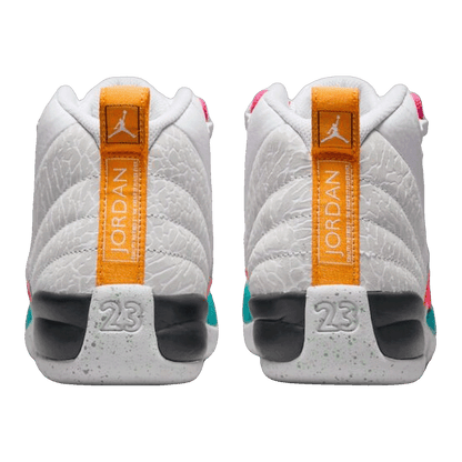 Nike Air Jordan 12 Retro White Vapor Green (GS) Back 153265-130