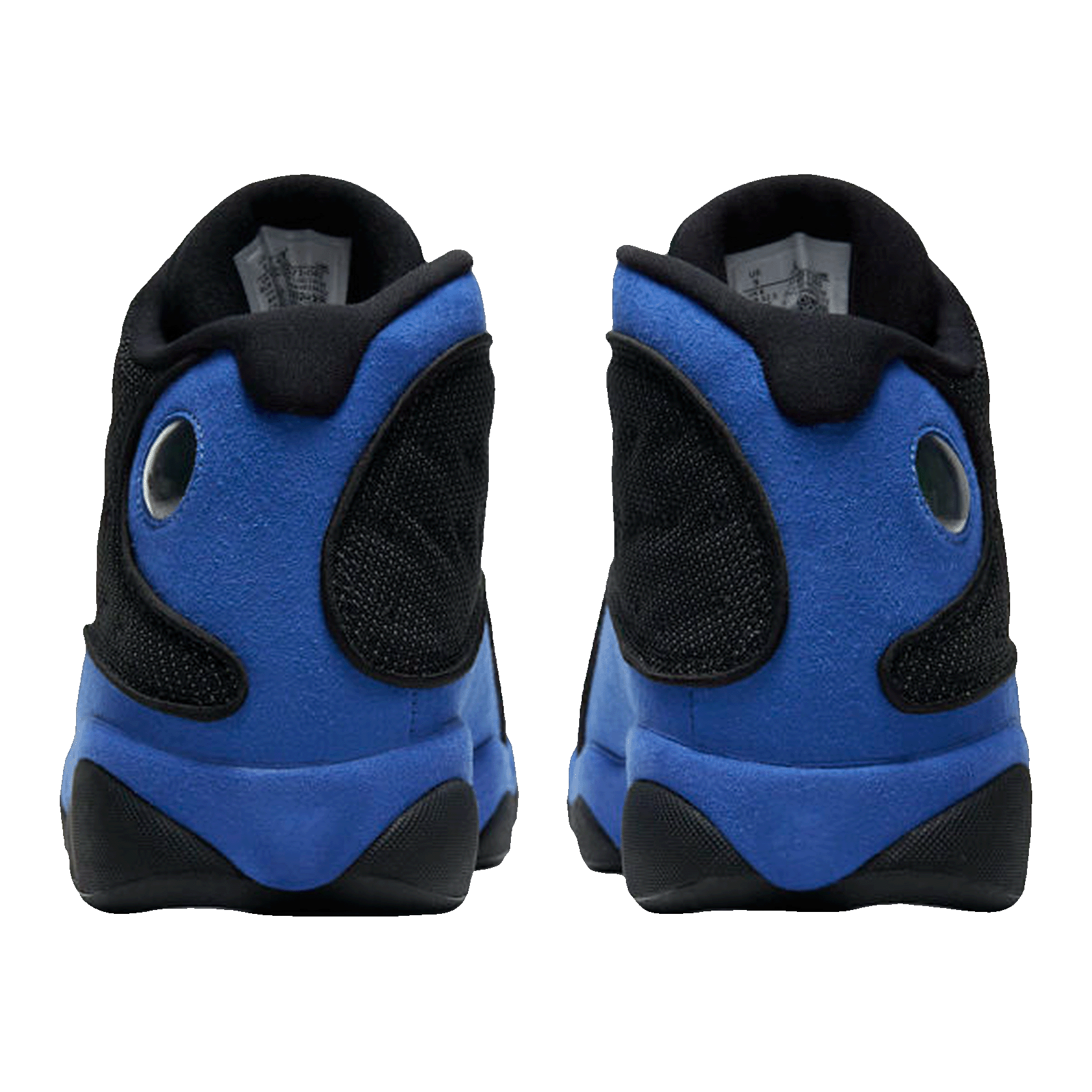 Nike Air Jordan 13 Retro Black Hyper Royal (GS) Back 884129-040