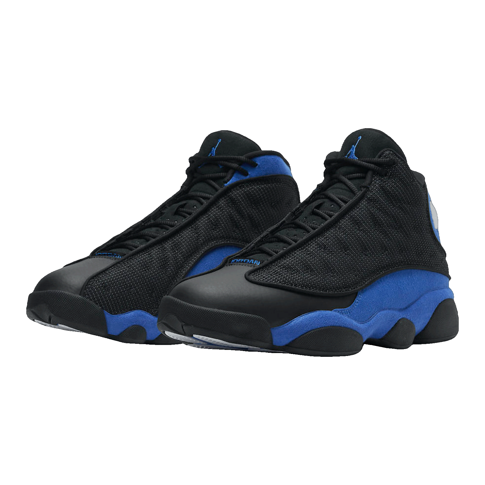 Nike Air Jordan 13 Retro Black Hyper Royal (GS) Side 884129-040