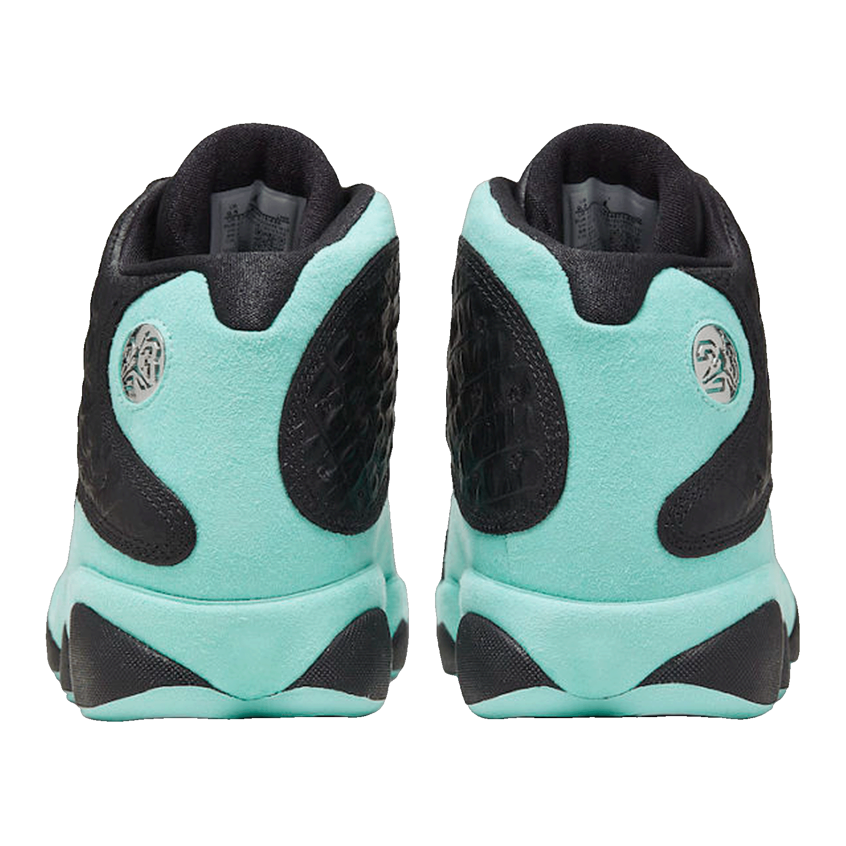 Nike Air Jordan 13 Retro Black Island Green (GS) Back 884129-030