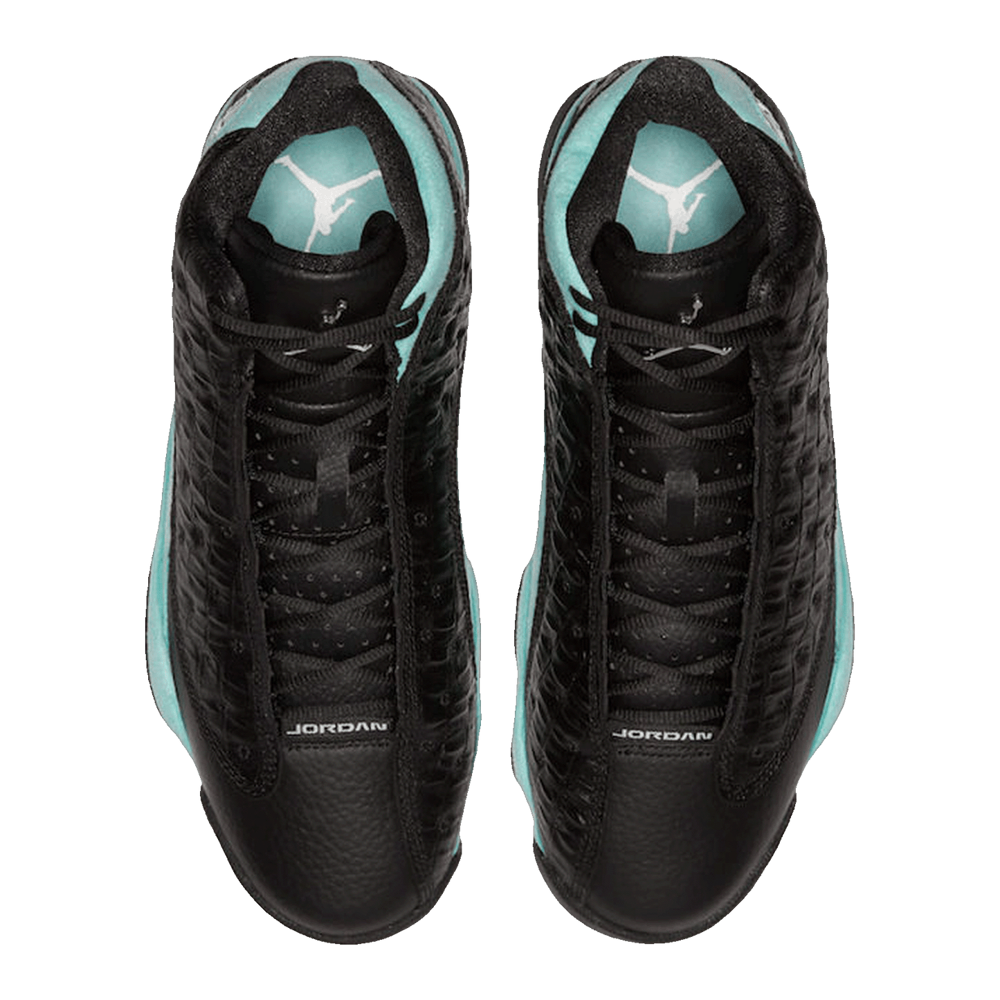 Nike Air Jordan 13 Retro Black Island Green (GS) Oben 884129-030