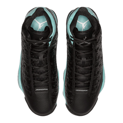 Nike Air Jordan 13 Retro Black Island Green (GS) Oben 884129-030