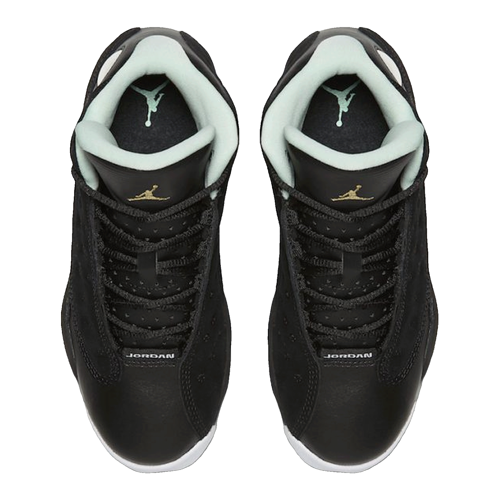 Nike Air Jordan 13 Retro Black Mint Foam (GS) Oben