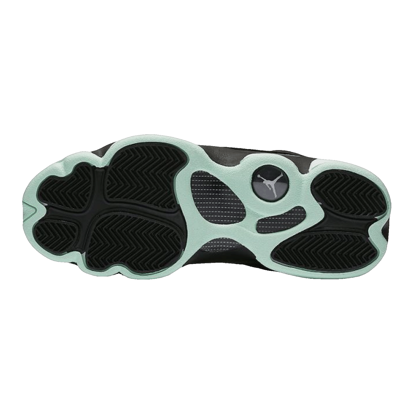 Nike Air Jordan 13 Retro Black Mint Foam (GS) Sohle