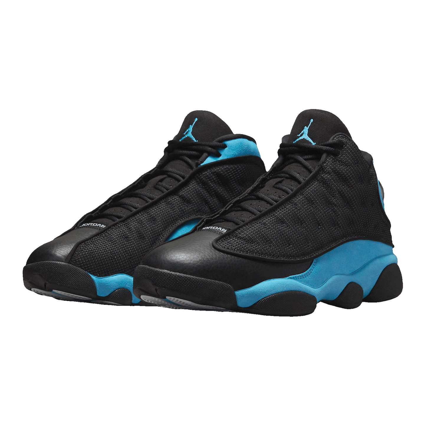 Nike Air Jordan 13 Retro Black University Blue (GS) Side 884129-041