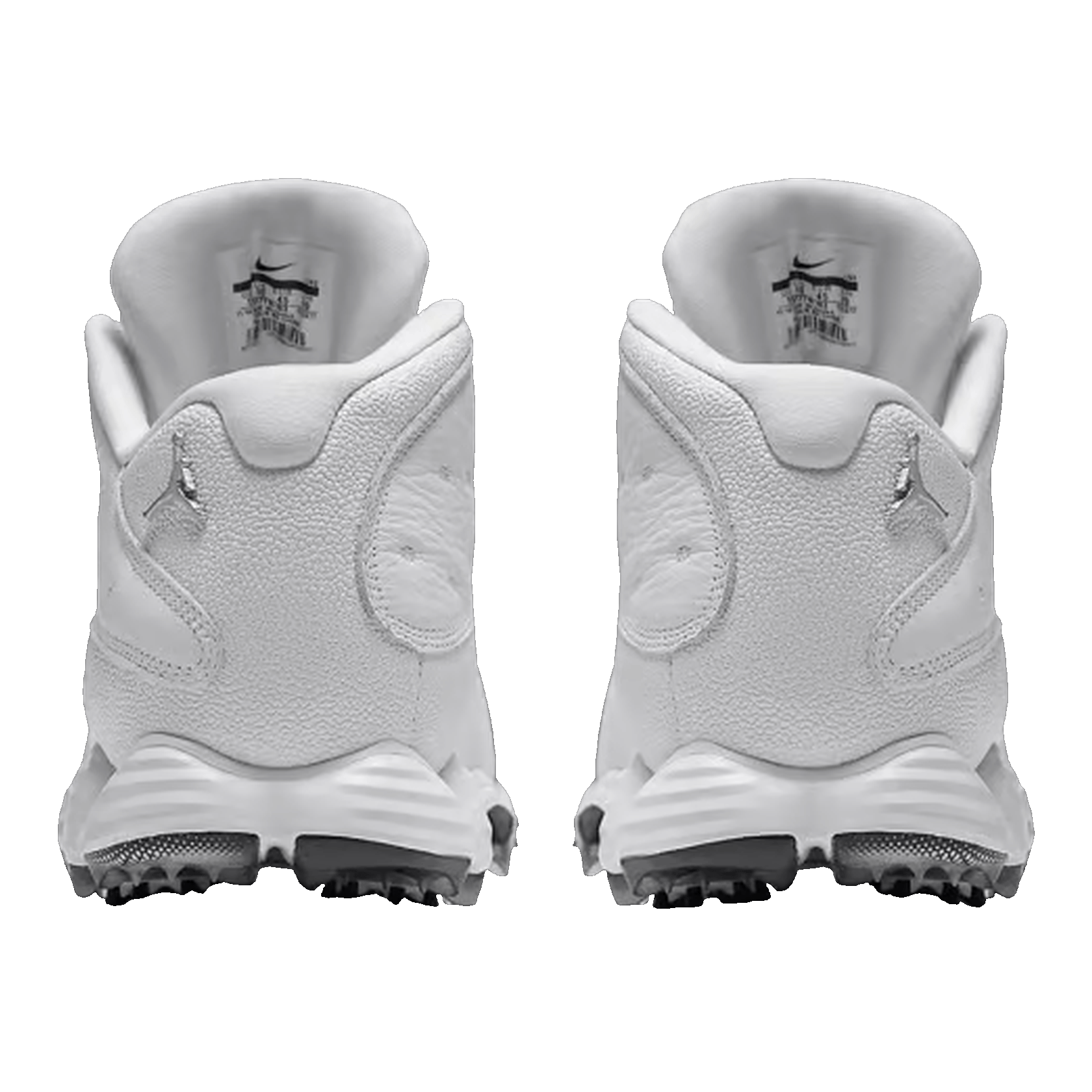 Nike Air Jordan 13 Retro Golf Cleat White Black Back 917719-102