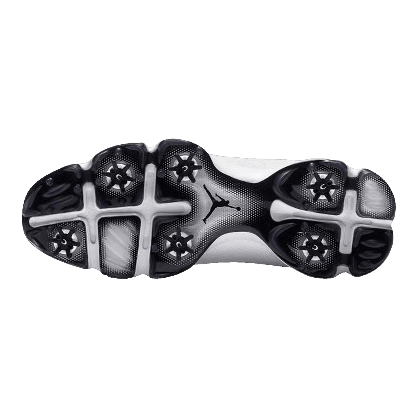 Nike Air Jordan 13 Retro Golf Cleat White Black Sohle