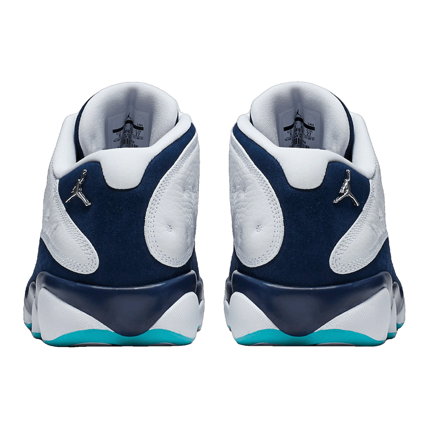 Nike Air Jordan 13 Retro Low Hornets Back 310810-107
