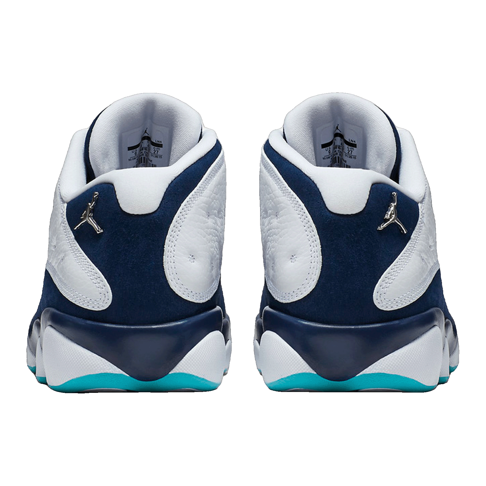 Nike Air Jordan 13 Retro Low Hornets Back 310810-107