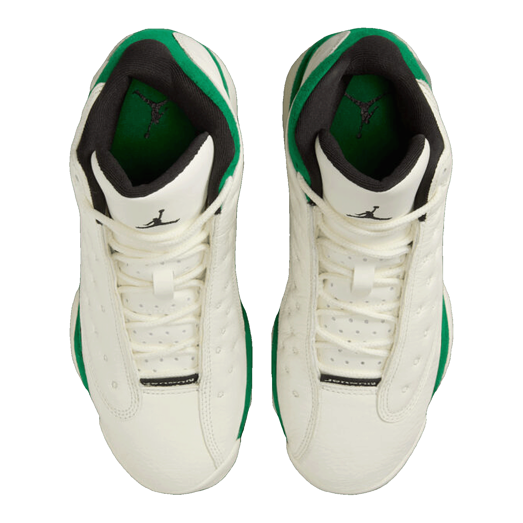 Nike Air Jordan 13 Retro Sail Pine Green (GS) Oben HQ0780-103
