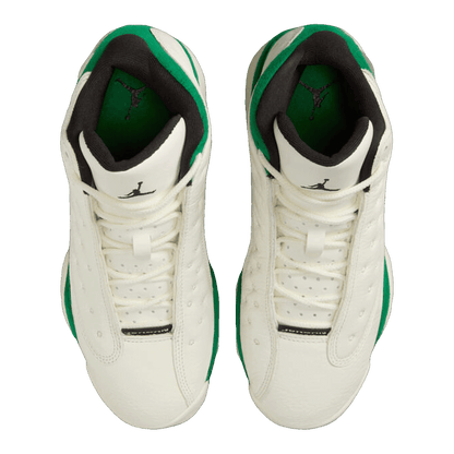 Nike Air Jordan 13 Retro Sail Pine Green (GS) Oben HQ0780-103