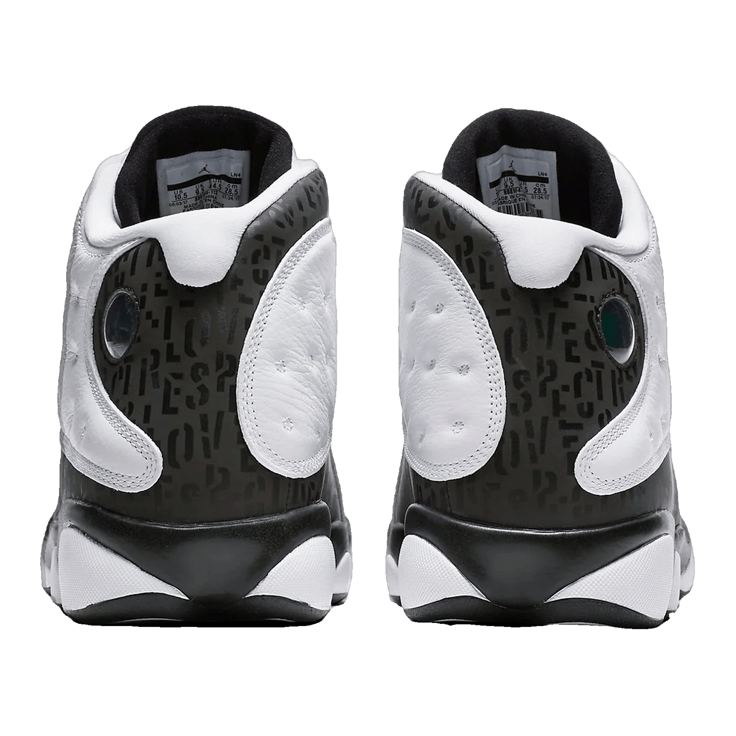 Nike Air Jordan 13 Retro Singles Day Love and Respect Back 888164-112