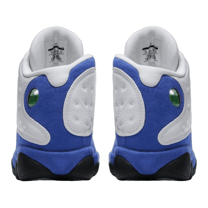 Nike Air Jordan 13 Retro White Hyper Royal Black (GS) Back 884129-117