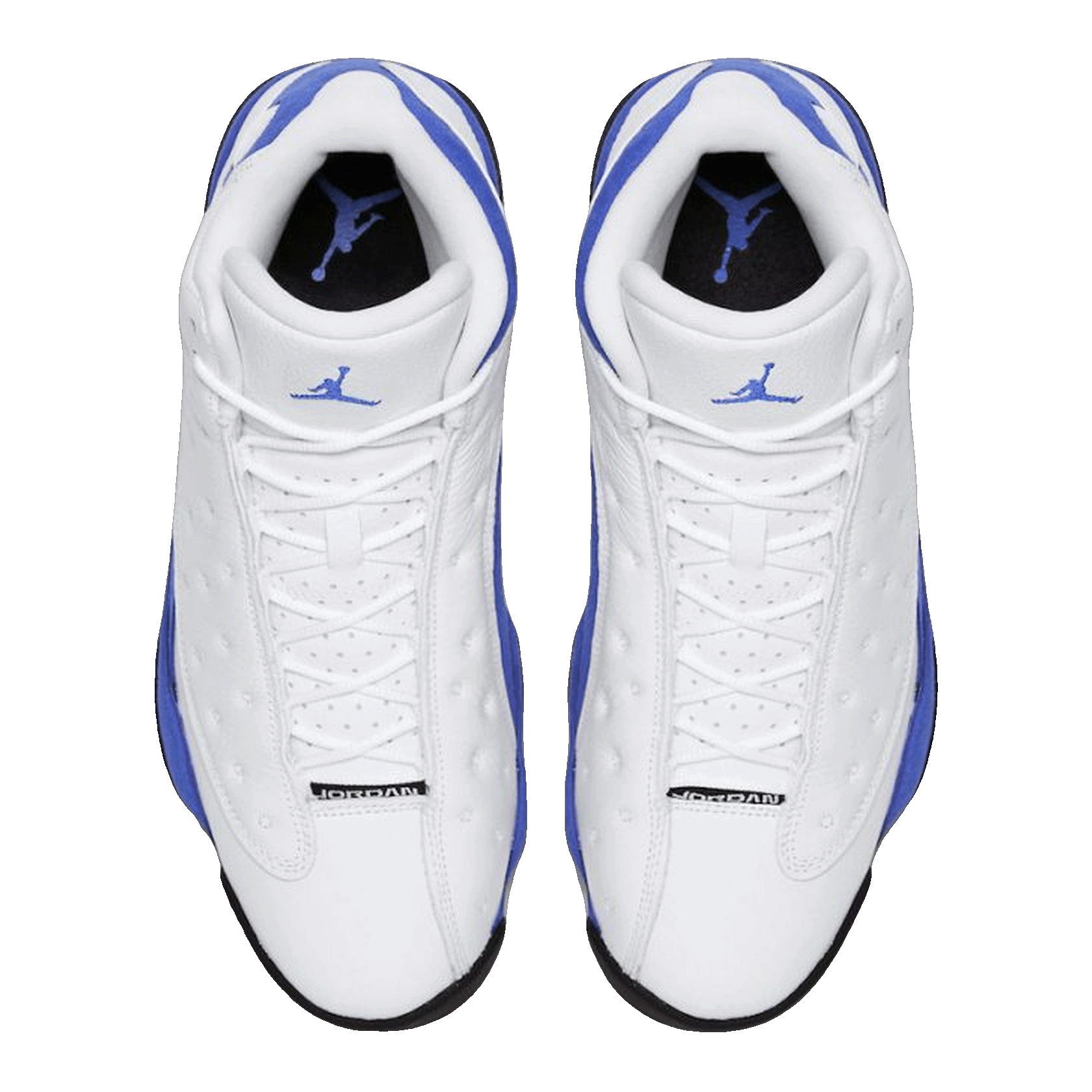 Nike Air Jordan 13 Retro White Hyper Royal Black Oben 414571-117