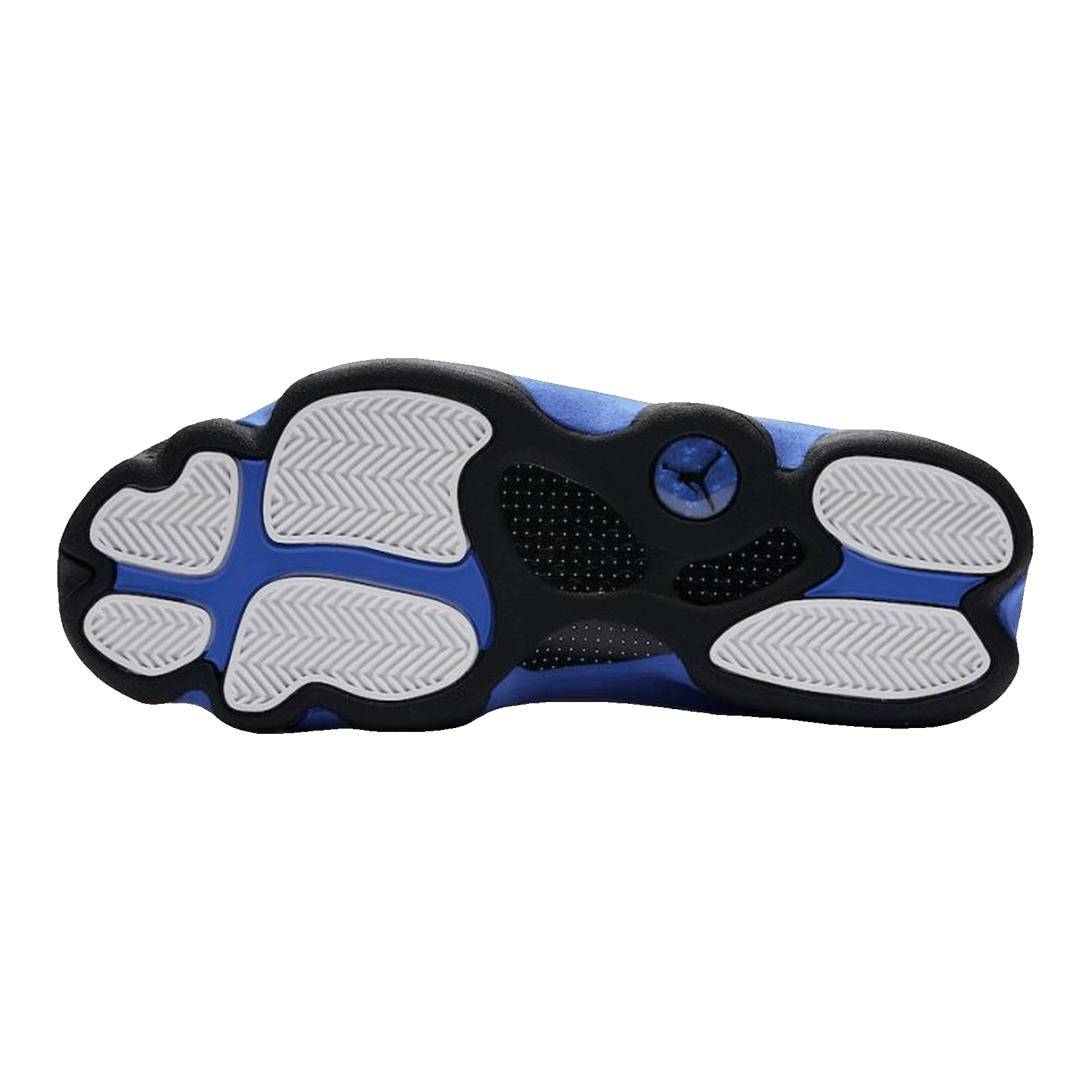 Nike Air Jordan 13 Retro White Hyper Royal Black Sohle 414571-117
