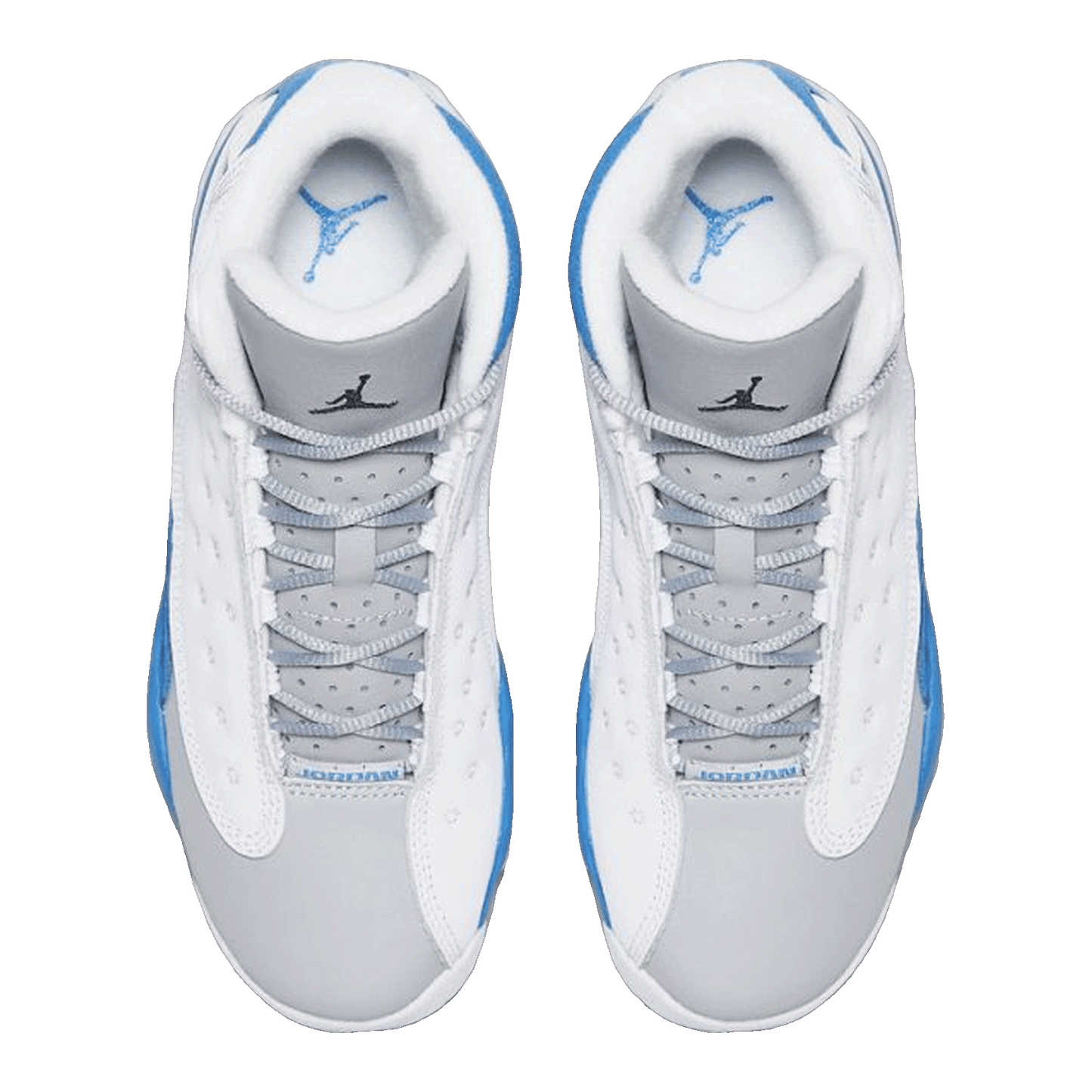 Nike Air Jordan 13 Retro White Italy Blue (GS) Oben 439358-107