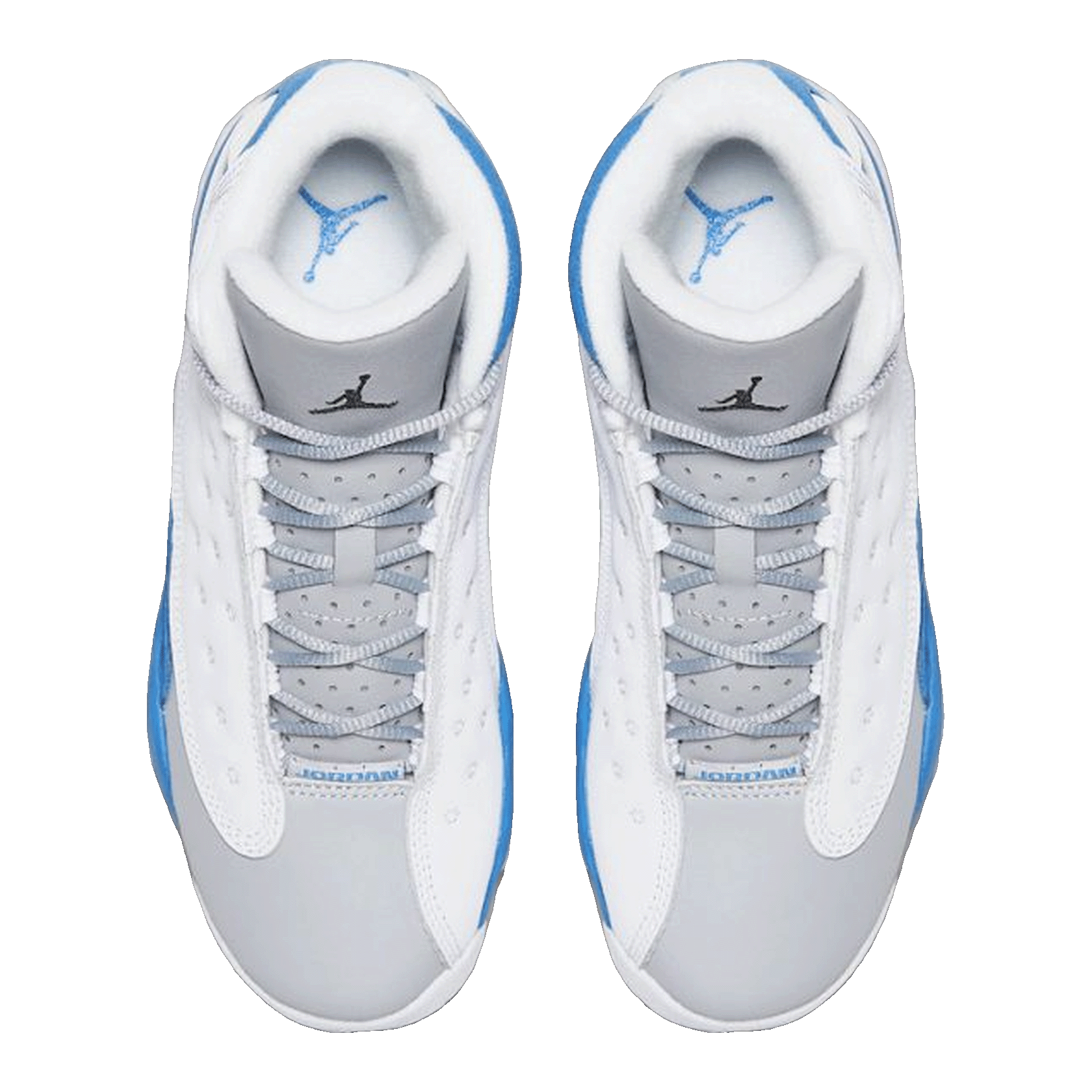 Nike Air Jordan 13 Retro White Italy Blue (GS) Oben 439358-107