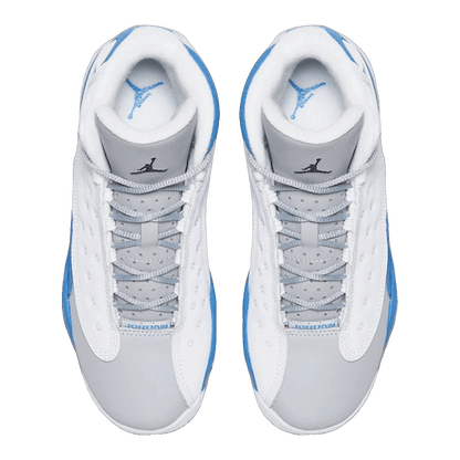 Nike Air Jordan 13 Retro White Italy Blue (GS) Oben 439358-107