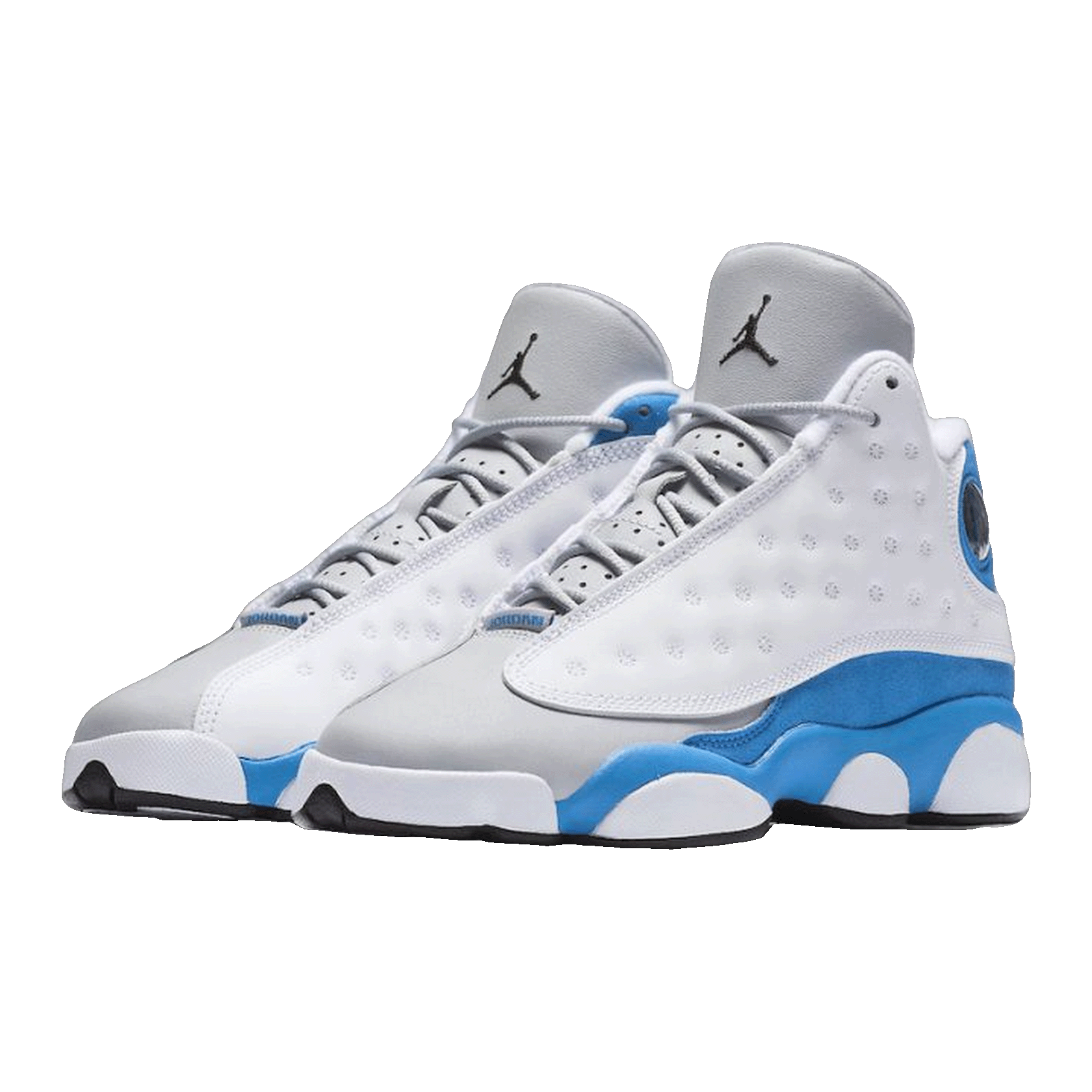 Nike Air Jordan 13 Retro White Italy Blue (GS) Side 439358-107