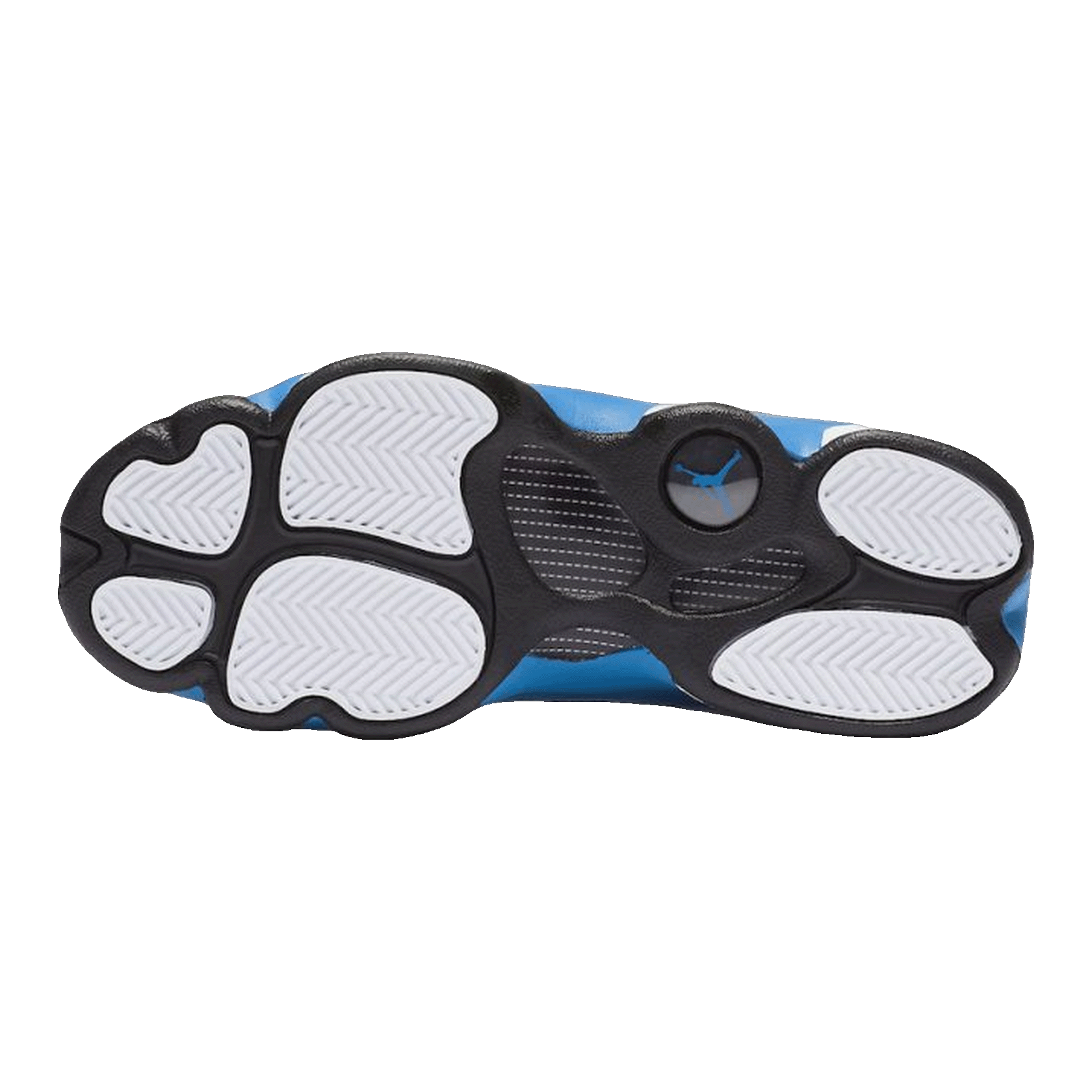 Nike Air Jordan 13 Retro White Italy Blue (GS) Sohle