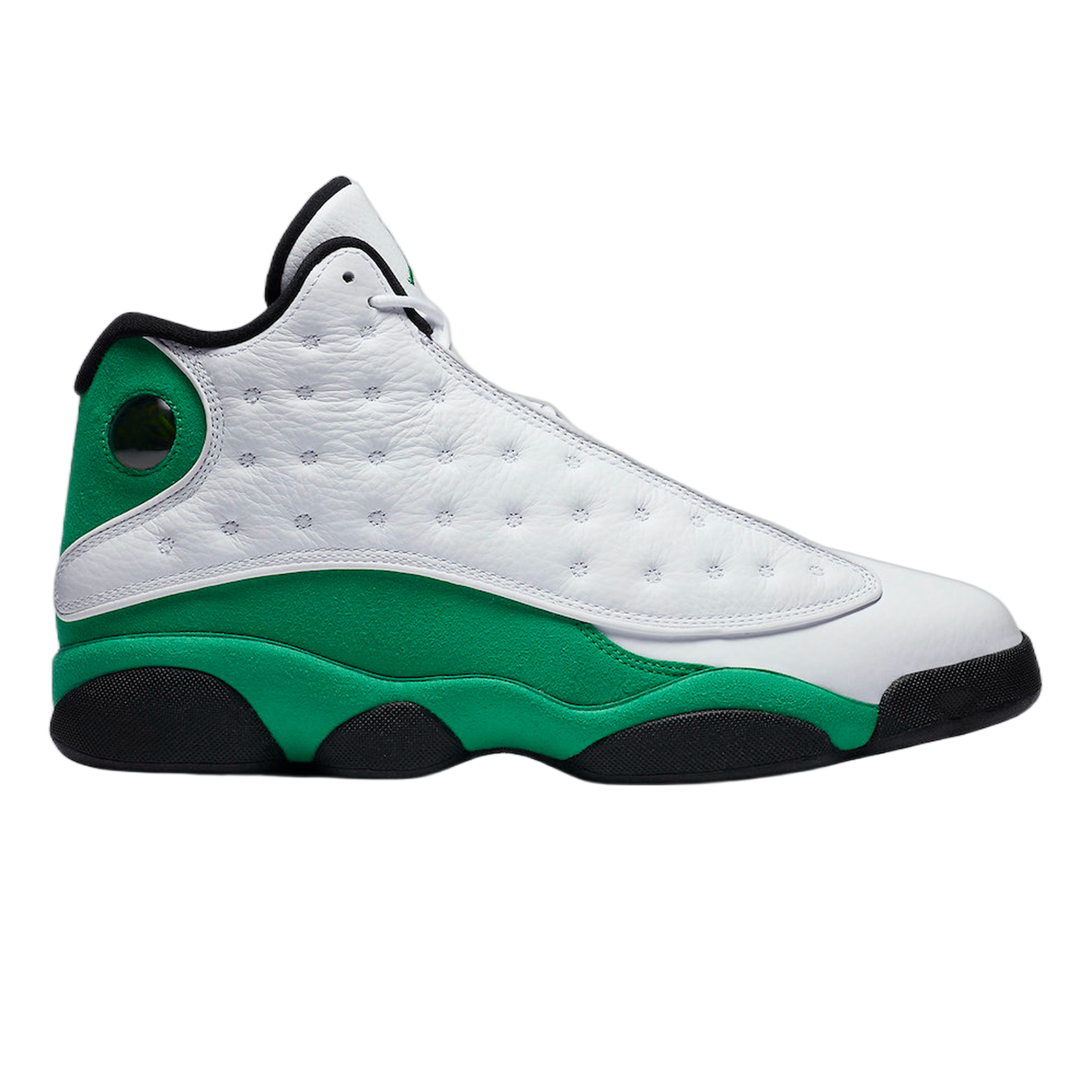 Nike Air Jordan 13 Retro White Lucky Green (GS) DB6536-113