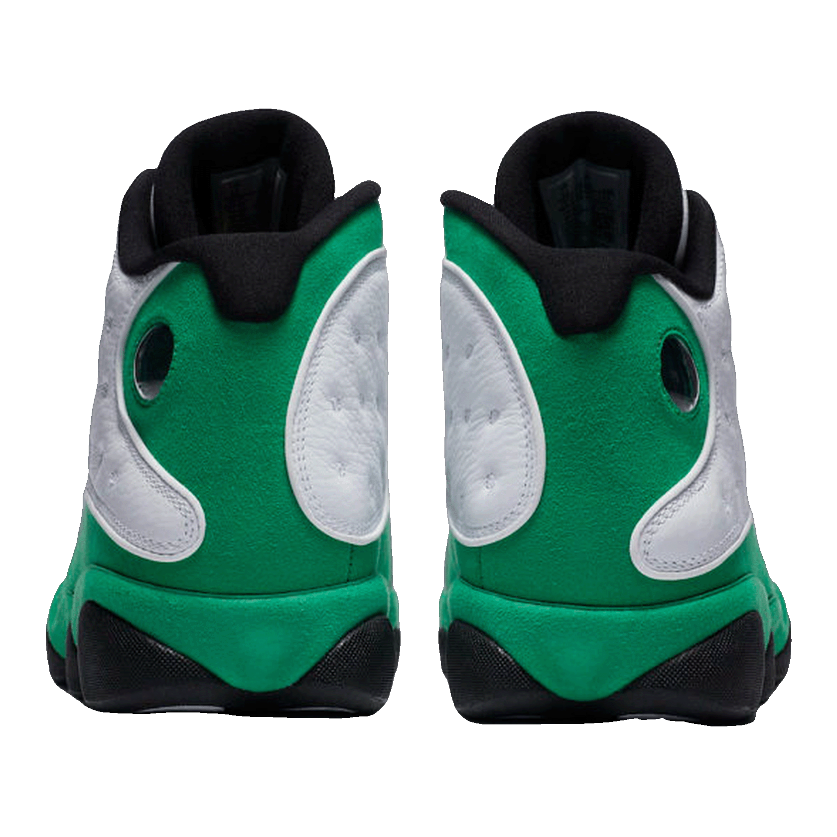 Nike Air Jordan 13 Retro White Lucky Green (GS) Back DB6536-113