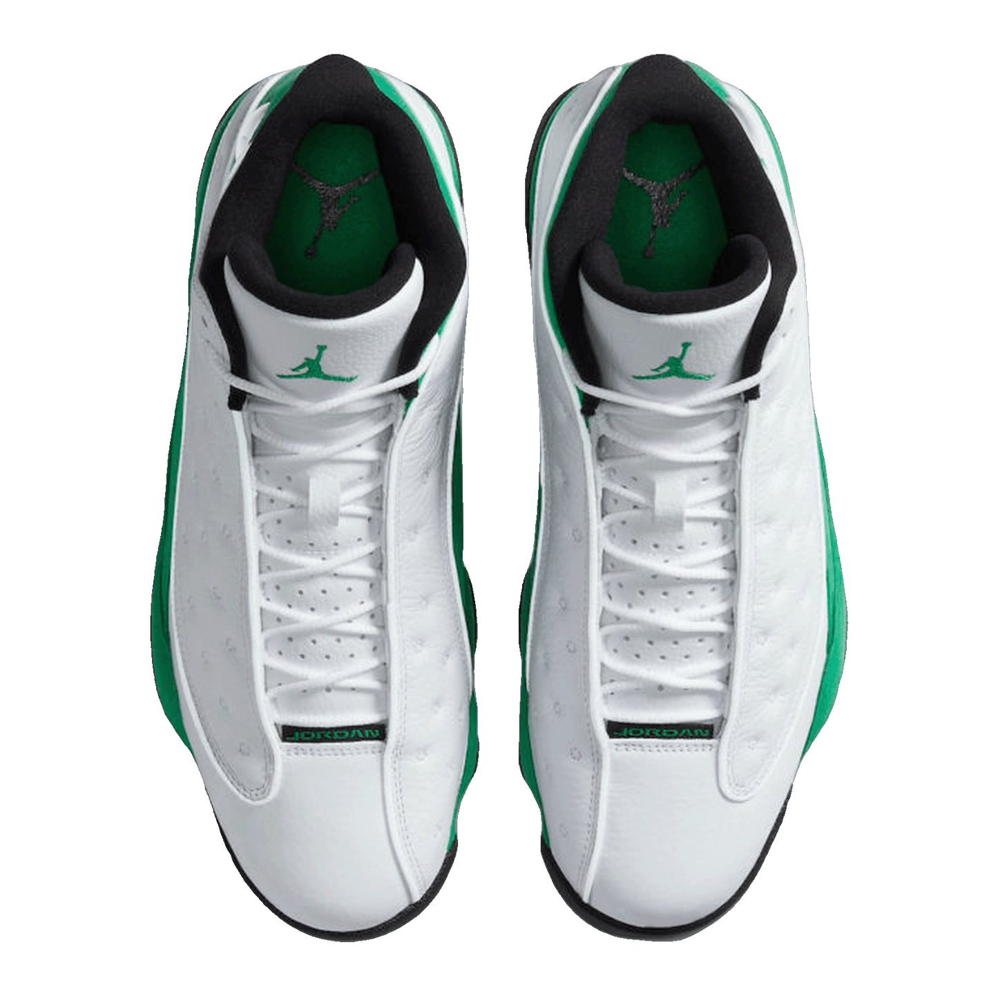 Nike Air Jordan 13 Retro White Lucky Green (GS) Oben DB6536-113