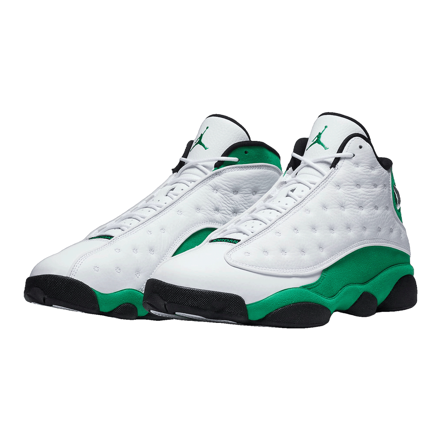 Nike Air Jordan 13 Retro White Lucky Green (GS) Side DB6536-113
