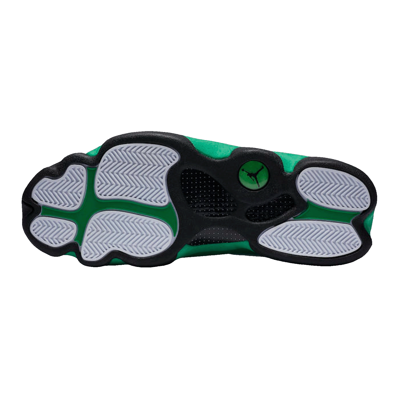 Nike Air Jordan 13 Retro White Lucky Green (GS) Sohle DB6536-113