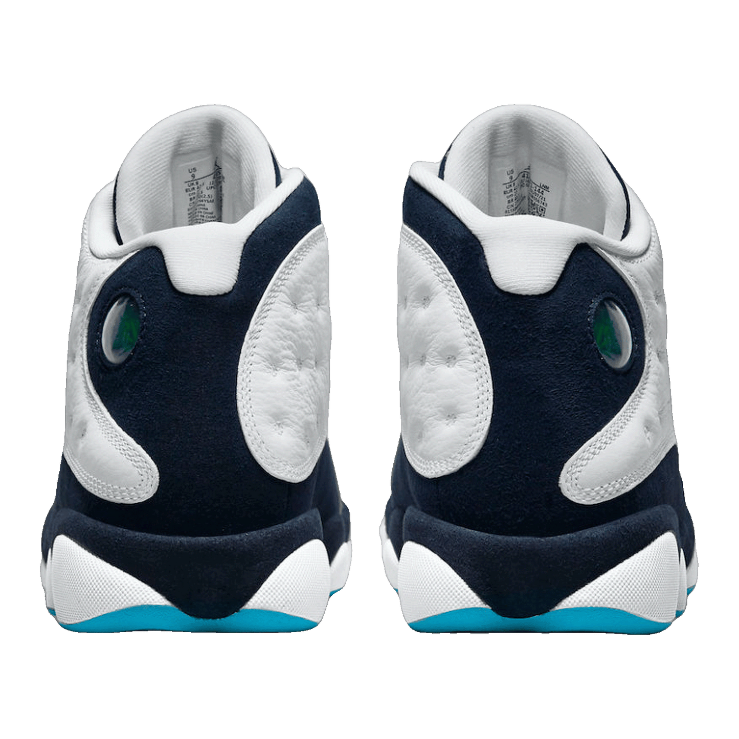 Nike Air Jordan 13 Retro White Obsidian Powder Blue (GS) Back DJ3003-144