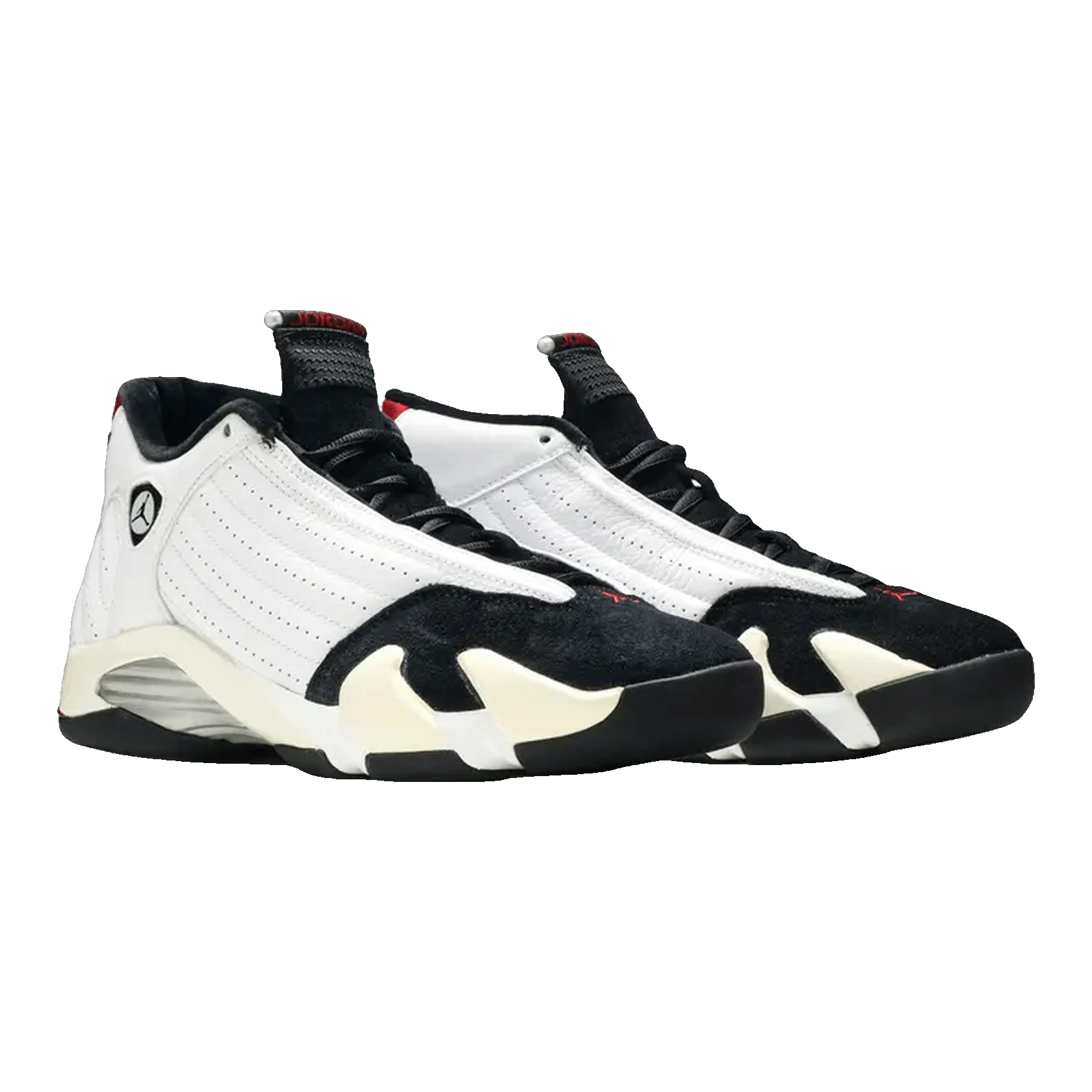 Nike Air Jordan 14 Retro Black Toe (2006) Side 311832-162