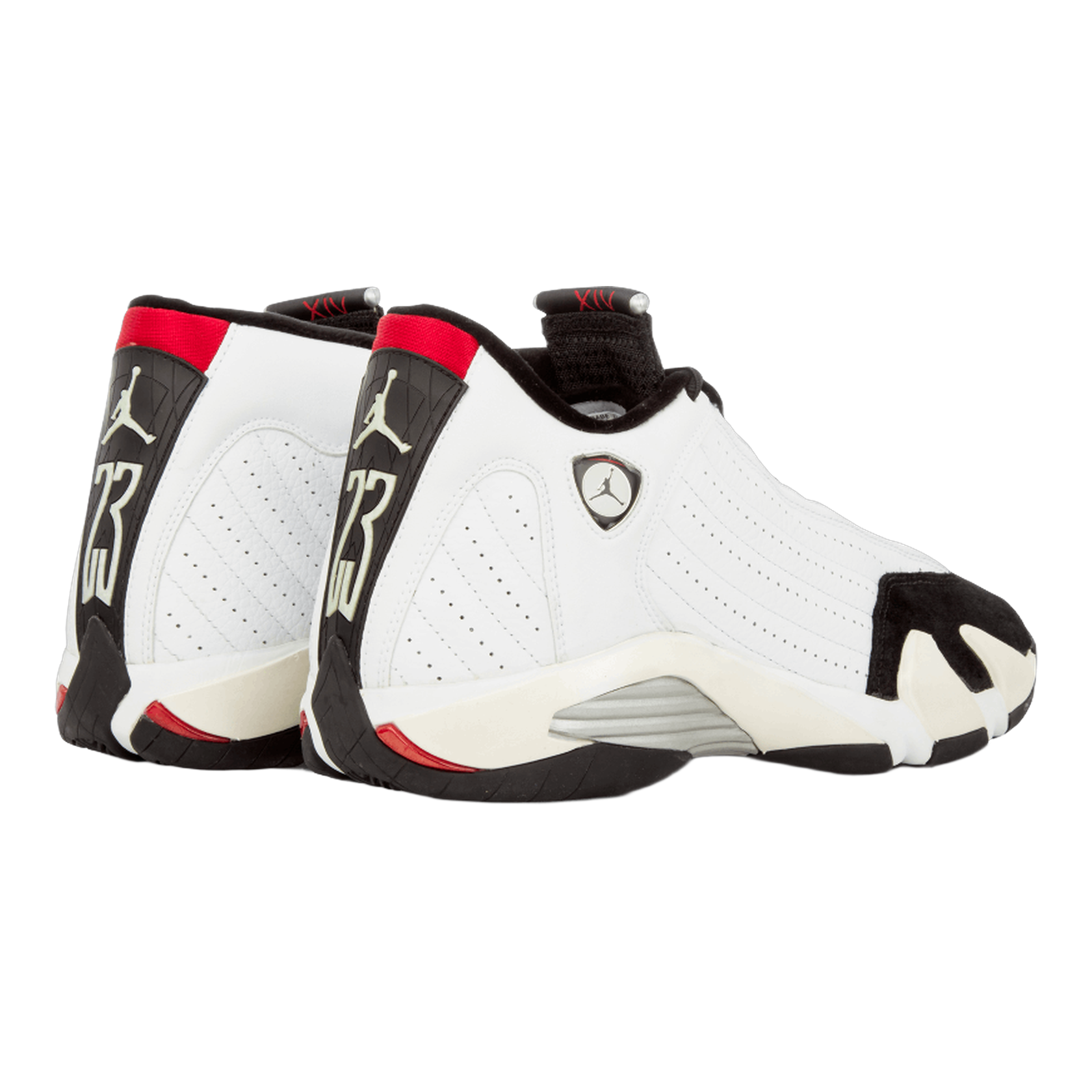 Nike Air Jordan 14 Retro Black Toe (2014) Back 487471-102