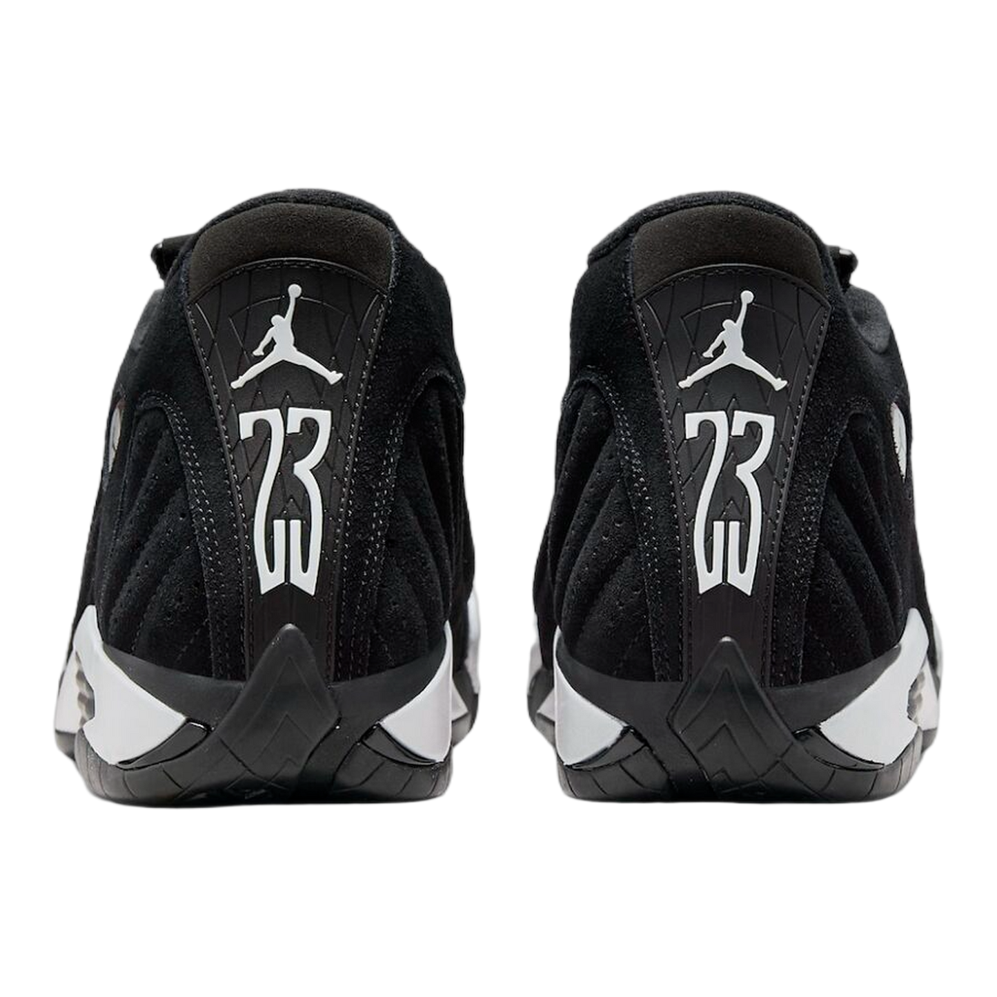 Nike Air Jordan 14 Retro Black White Back 487471-016