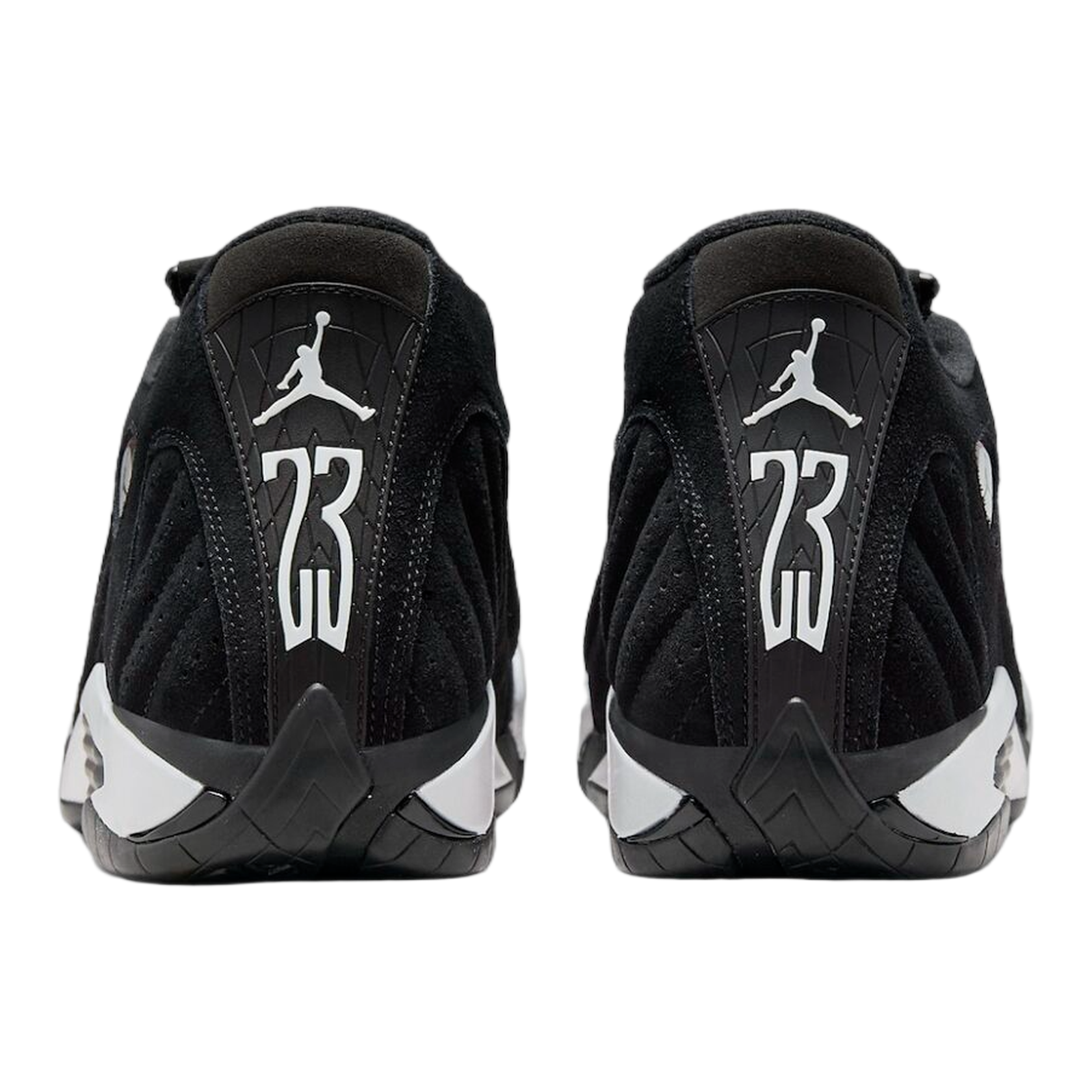 Nike Air Jordan 14 Retro Black White Back 487471-016