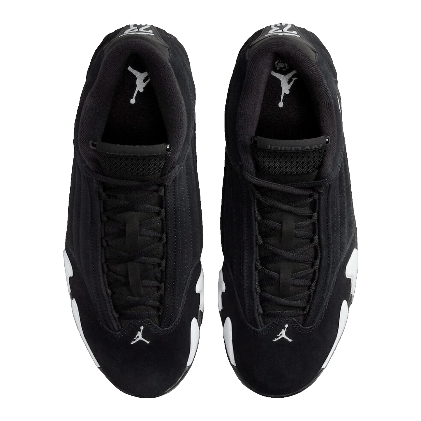Nike Air Jordan 14 Retro Black White Oben 487471-016