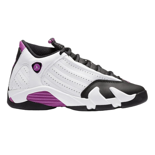 Nike Air Jordan 14 Retro Fuchsia Flash Black Toe (GS) 654969-119