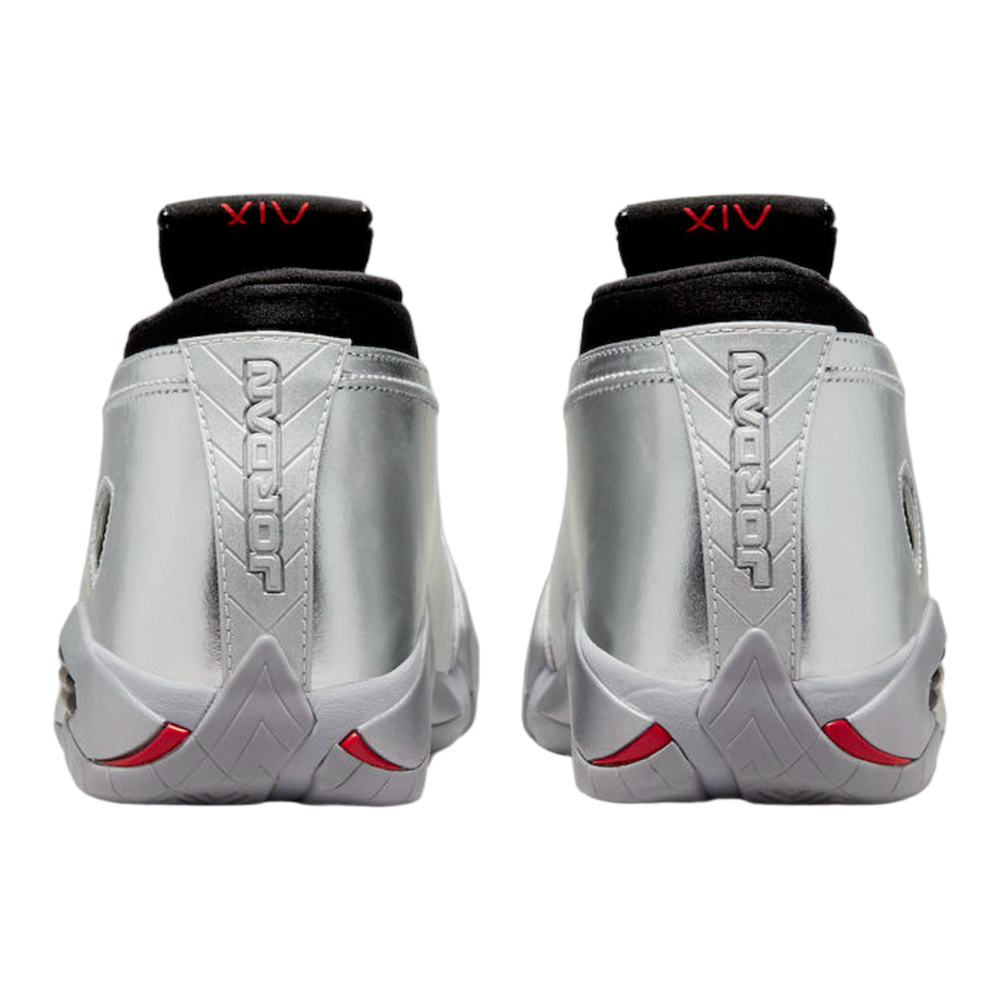 Nike Air Jordan 14 Retro Metallic Silver (W) Back DH4121-060