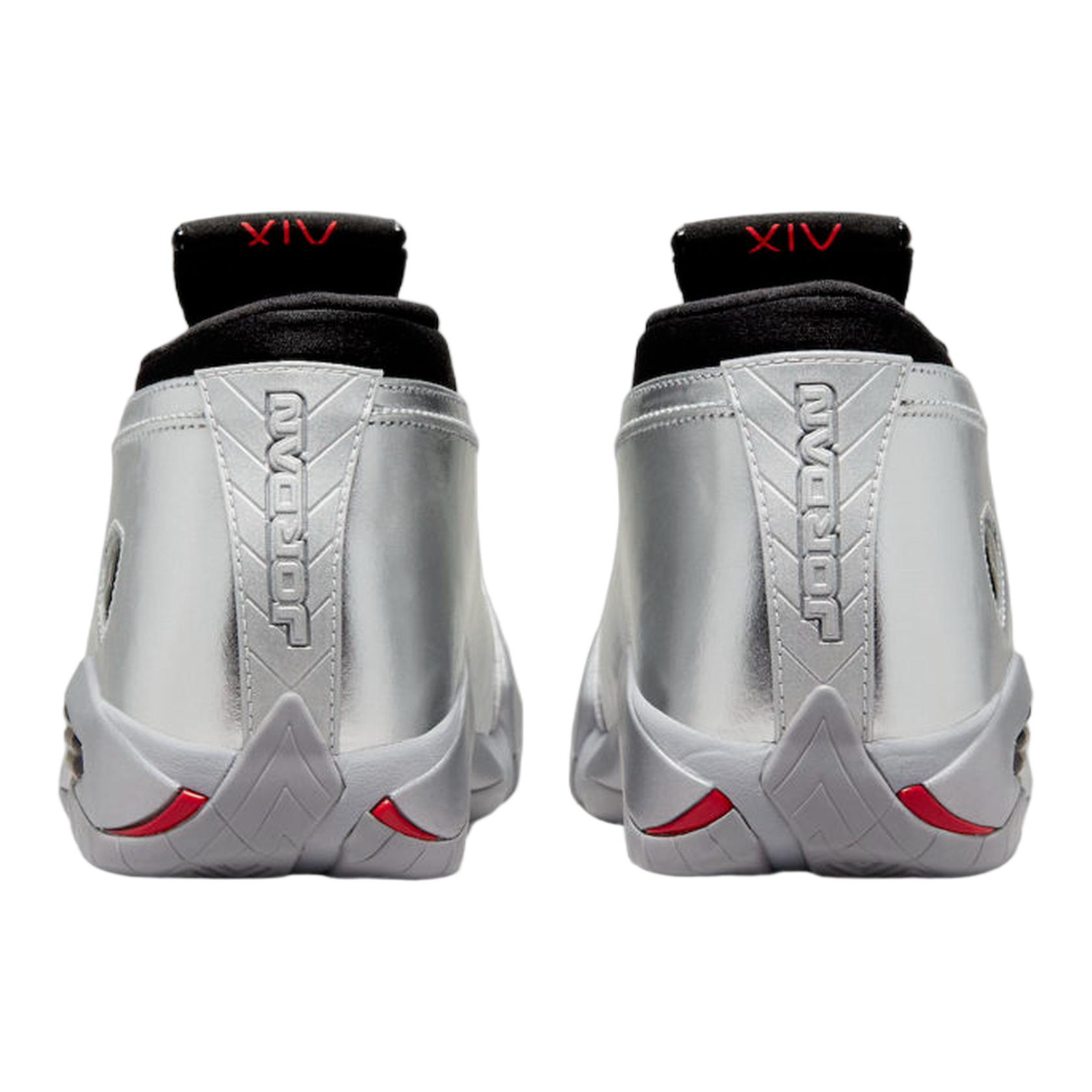 Nike Air Jordan 14 Retro Metallic Silver (W) Back DH4121-060